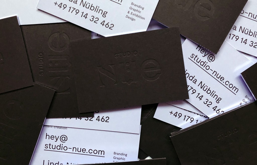 Studio Nüe Studio Nüe – business card